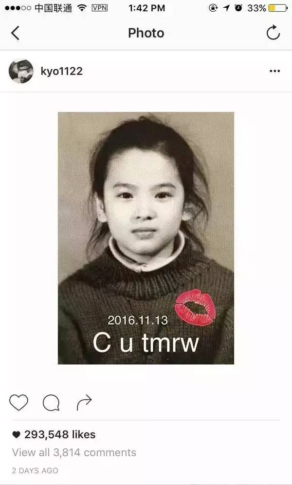宋慧乔晒童年照，20年冻龄不变样，35岁依旧少女感
