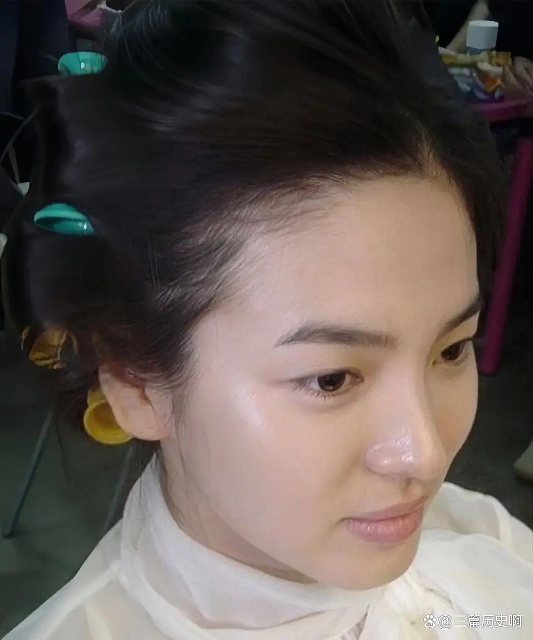 宋慧乔_宋慧乔素颜美_内娱底子硬对比
